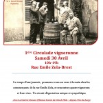 Virée à Brest le 30 avril pour la Circulade vigneronne organisée par la Cave de Bacchus .... nous y serons !